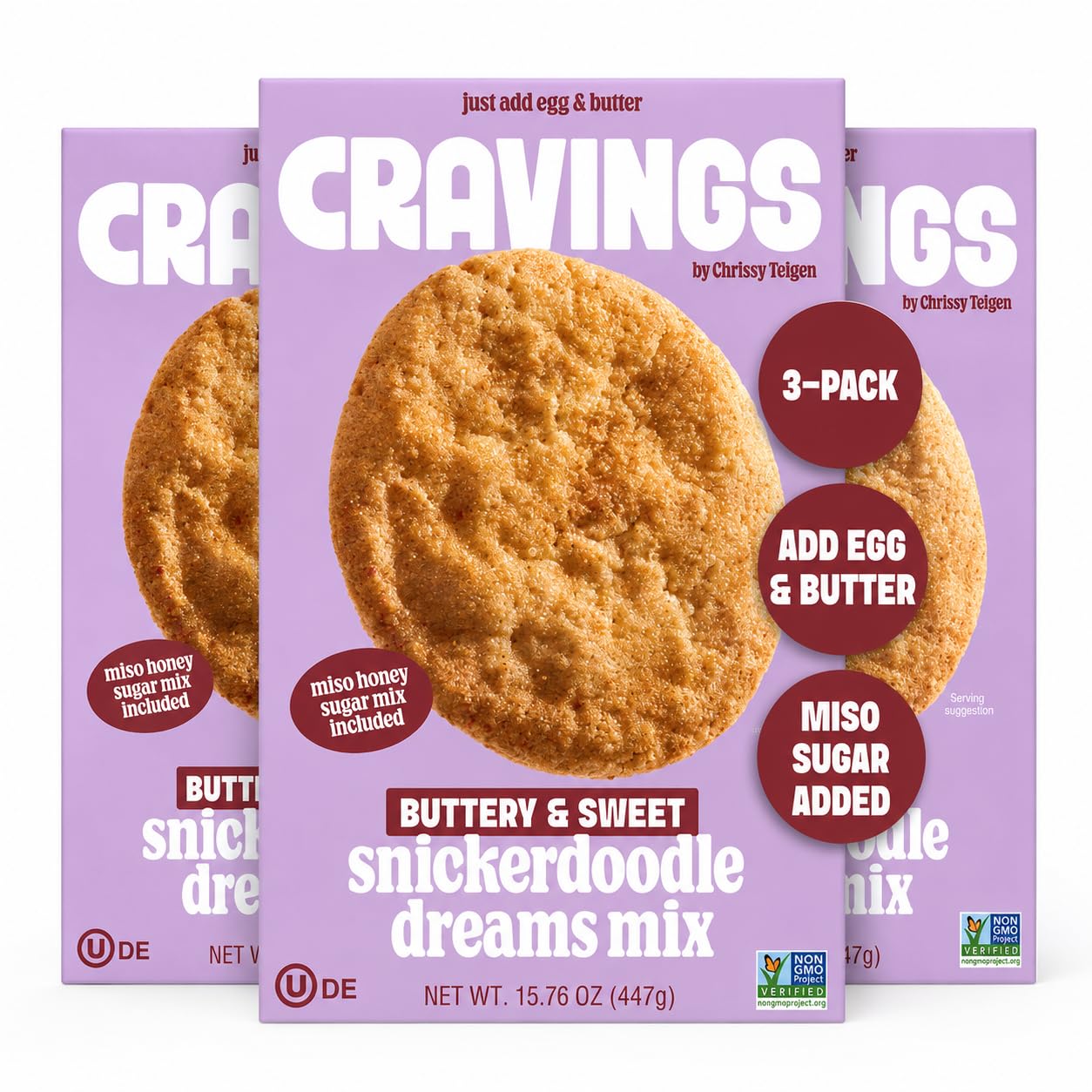 Amazon.com : Cravings by Chrissy Teigen Miso Snickerdoodle Cookie